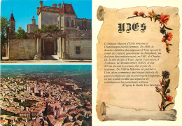 UZES Entree Du Chateau Ducal Tour Octogonale 20(scan Recto-verso) MD2547 - Uzès
