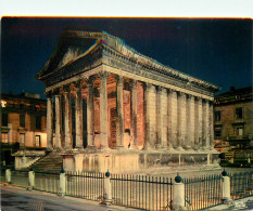 NIMES La Maison Carree La Nuit 21(scan Recto-verso) MD2548 - Nîmes