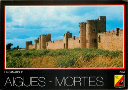AIGUES MORTES Les Remparts De La Ville Fondee Par Saint Loouis Au XIIIe Siecle 23(scan Recto-verso) MD2548 - Aigues-Mortes