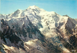 CHAMONIX MONT BLANC Massif Du Mont Blanc L Aiguille Du Midi Les Glaciers 18scan Recto-verso) MD2549 - Chamonix-Mont-Blanc