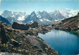 CHAMONIX MONT BLANC Le Lac Blanc Les Grandes Jorasses 23(scan Recto-verso) MD2549 - Chamonix-Mont-Blanc