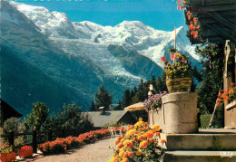 CHAMONIX MONT BLANC L Aiguille Du Gouter Le Mont Blanc Et Le Glacier Des Bossons 2(scan Recto-verso) MD2551 - Chamonix-Mont-Blanc