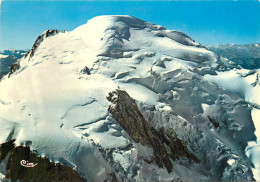 CHAMONIX MONT BLANC Vue Aerienne Le Sommet Du Mont Blanc 9(scan Recto-verso) MD2552 - Chamonix-Mont-Blanc