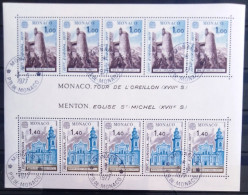 MONACO                               B.F 13                           OBLITERE - Blocks & Sheetlets