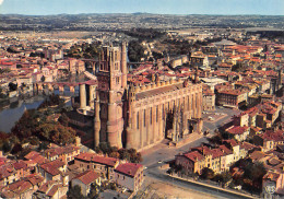 ALBI  La Basilique  Vue Du Ciel  14  (scan Recto Verso)MD2552TER - Albi