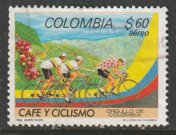 COLOMBIA, USED STAMP, OBLITERÉ, SELLO USADO - Colombia