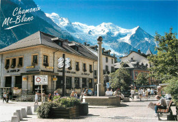 CHAMONIX MT BLANC Promenade Pietonne Place De La Poste Et Le Massif Du Mt Blanc 5(scan Recto-verso) MD2554 - Chamonix-Mont-Blanc