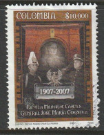 COLOMBIA, USED STAMP, OBLITERÉ, SELLO USADO - Colombia