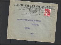 Société Marseillaise De Crédit - Cartas & Documentos