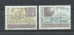DINAMARCA   YVERT   586/87   MNH  ** - Unused Stamps