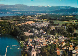 YVOIRE Vue Aerienne Au Fond Le Mont Blanc 11(scan Recto-verso) MD2568 - Yvoire