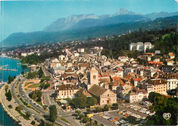 EVIAN LES BAINS Vue Aerienne La Promenade Le Casino Et Ses Jardins 12(scan Recto-verso) MD2568 - Evian-les-Bains