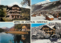 MORZINE Hotel Du Chateau Ete Hiver Tout Confort 19(scan Recto-verso) MD2568 - Morzine