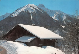 CHAPELLE D' ABONDANCE Et CHATEL Vieux Chalet Face Au Mt GRANGE  25 (scan Recto-verso)MD2569 - Châtel