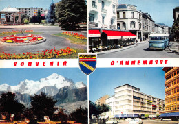 ANNEMASSE  Le Parc La Rue De La Gare La Mairie  29 (scan Recto-verso)MD2569 - Annemasse