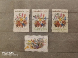 Australia	Flowers (F95) - Used Stamps