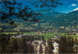 SAMOENS Vue Generale Avec Le Camping Au Premier Pplan 14(scan Recto-verso) MD2571 - Samoëns