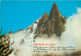 CHAMONIX MONT BLANC L Aiguille Du Dru Et La Verte Vues Du Montenvers 3(scan Recto-verso) MD2572 - Chamonix-Mont-Blanc