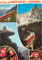 CHAMONIX MONT BLANC Le Train Du Montenvers 6(scan Recto-verso) MD2572 - Chamonix-Mont-Blanc