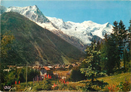 CHAMONIX MONT BLANC Vue Generale Et Le Mont Blanc 19(scan Recto-verso) MD2572 - Chamonix-Mont-Blanc