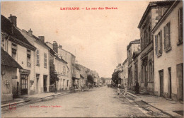 20496 Cpa 71 Louhans - La Rue Des Bordes - Louhans