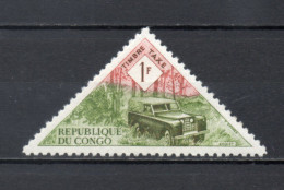 CONGO  TAXE  N° 37    NEUF SANS CHARNIERE COTE 0.15€     VOITURE - Neufs