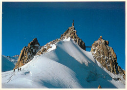 L Aiguille Du Midi Litographie 5(scan Recto-verso) MD2574 - Les Houches