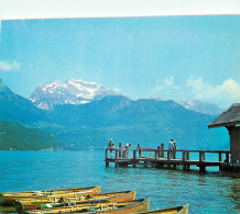 LAC D ANNECY Saint Jorioz Le Port Et La Tournette 4(scan Recto-verso) MD2575 - Annecy