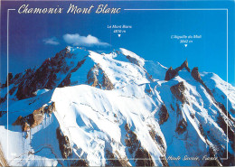 LE MASSIF DU MONT BLANC Face Aux Neiges Eternelles 8(scan Recto-verso) MD2577 - Chamonix-Mont-Blanc