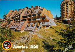 AVORIAZ La Premiere Station De Sports D Hiver Sans Voiture 14(scan Recto-verso) MD2580 - Avoriaz