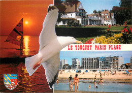 LE TOUQUET PARIS PLAGE Le Casino De La Foret La Plage Et Le Frotn De Mer  12(scan Recto-verso) MD2584 - Le Touquet