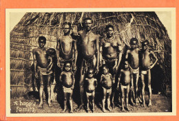 10534 / ⭐ ◉  ♥️ Ethnic South Africa Happy Family Famille Nombreuse Heureuse Hutte 1920s Afrique Sud NEWMAN Cape-Town - Sud Africa