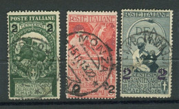 REGNO 1913 UNITA' D'ITALIA SERIE CPL.USATA - Used