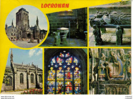 29 LOCRONAN Multivues N°115 L'Eglise Et L'intérieur VOIR DOS - Locronan