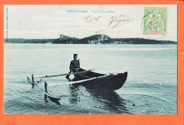 10538 / ⭐ ◉  DIEGO-SUAREZ Madagascar Vue Cap DIEGO Pirogue à Balancier 1908 à Anna DUMONT Salies Salat Edition JOURDIL - Madagascar