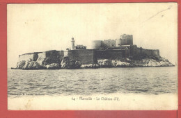 10757 ● MARSEILLE 13-Bouches Rhone Chateau D'IF 1910s Edition LACOUR N°64 - Festung (Château D'If), Frioul, Inseln...