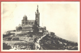 10695 ● MARSEILLE 13-Bouches Rhone NOTRE-DAME N-D De LA GARDE Photo-Bromure 1950s Edition MIREILLE GANDINI 180 - Notre-Dame De La Garde, Aufzug Und Marienfigur