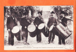 10813 ●  AIX-en-PROVENCE (13) Groupe De TAMBOURINAIRES 1923 à Aimé BROQUIER Instituteur Sollies-Pont Edit MARTINET - Aix En Provence