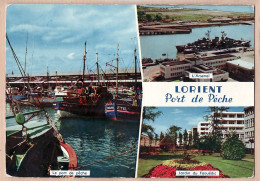 10563 ● LORIENT 56-Morbihan Port Pëche Arsenal Jardin FAOUËDIC Multivues Postée Le 12.04.1968 ¤ ARTAUD N°1 - Lorient