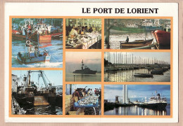 10681 / ⭐ ◉  LORIENT 56-Morbihan PORT KEROMAN Commerce Pêche Guerre Criée Tri Poisson 1980s JOS DOARE 6.4000 - Lorient