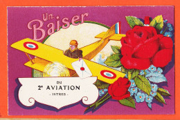 10781 ● ISTRES (13) Un BAISER Du 2e AVIATION Cpavion 1920s Bouches-du-Rhone G.H Paris 2em 2 Em 2 E - Istres