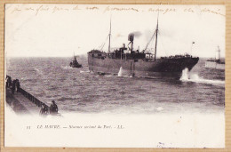 10936 / LE HAVRE Steamer Sortant Du Port 1904 à DUCROS N.D Nazareth Paris- LEVY 53 - Haven