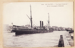 10900 / Peu Commun LE HAVRE Transatlantique LE SAINT-GERMAIN Compagnie Générale C.G.T Cpbat 1910s -LE DELEY 203 - Haven