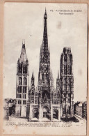 10872 / ROUEN Seine Maritime Cathédrale Vue D'ensemble à VECHAMBRE Institutrice à COLTINES Par MAUSSARGUES - Rouen