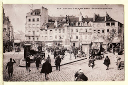10565 ● LORIENT Place BISSON Rue Des FONTAINES 1904 à JOUBART Théatre Opéra Comique Rue Favart Paris-N°2004 Morbihan - Lorient