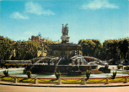 AIX EN PROVENCE Grande Fontaine Sur La Rotonde 14(scan Recto-verso) MD2594 - Aix En Provence