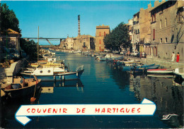 MARTIGUES Bateaux Au Port 20(scan Recto-verso) MD2594 - Martigues