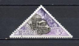 CONGO  TAXE  N° 41    NEUF SANS CHARNIERE COTE 0.50€     CAMION - Ungebraucht