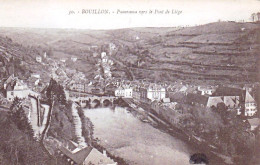 BOUILLON - Panorama Vers Le Pont De Liege - Bouillon