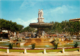 AIX EN PROVENCE Grande Fontaine Sur La Rotonde 19(scan Recto-verso) MD2597 - Aix En Provence